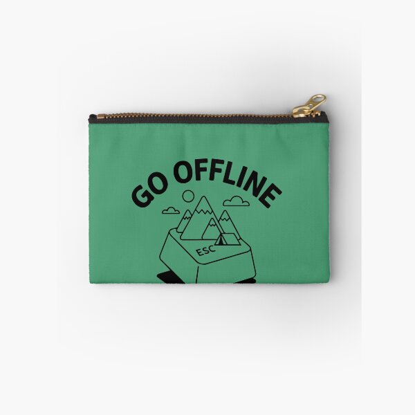 Item preview, ESC GO OFFLINE Camping  designed and sold by SusanaDesigns.