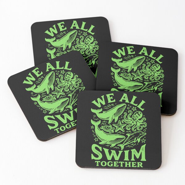 Item preview, We All Swim Together Design, Teacher Back to School Gift, Sea Animal Classroom designed and sold by AsturShop.