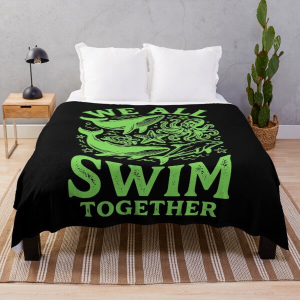 Item preview, We All Swim Together Design, Teacher Back to School Gift, Sea Animal Classroom designed and sold by AsturShop.