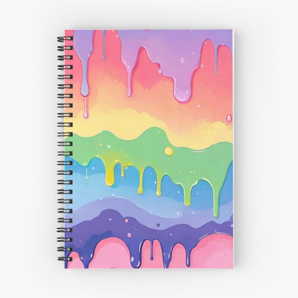 Item preview, Vibrant Rainbow Dripping Paint Pattern designed and sold by Vileprint.