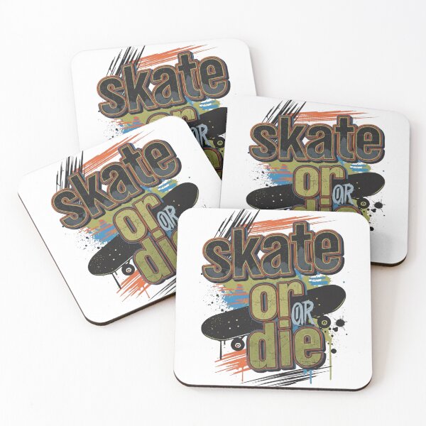 Item preview, Skate or Die – Skateboarding Graffiti Street Art Design designed and sold by Pablomfz.