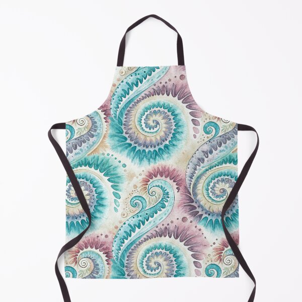 Item preview, Tie Dye Dreamy Ocean Spiral Abstract designed and sold by AOCollections.