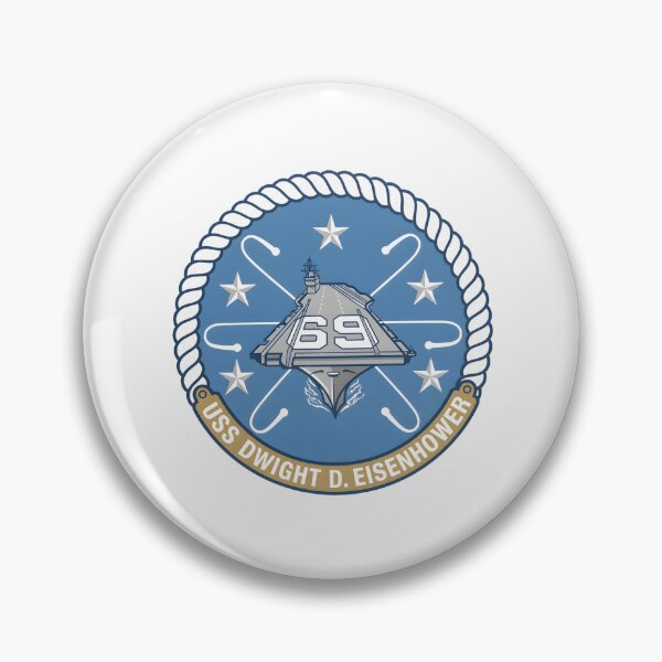 Item preview, Official Ship Seal of USS Dwight D. Eisenhower (CVN 69) designed and sold by CharlieDesings.