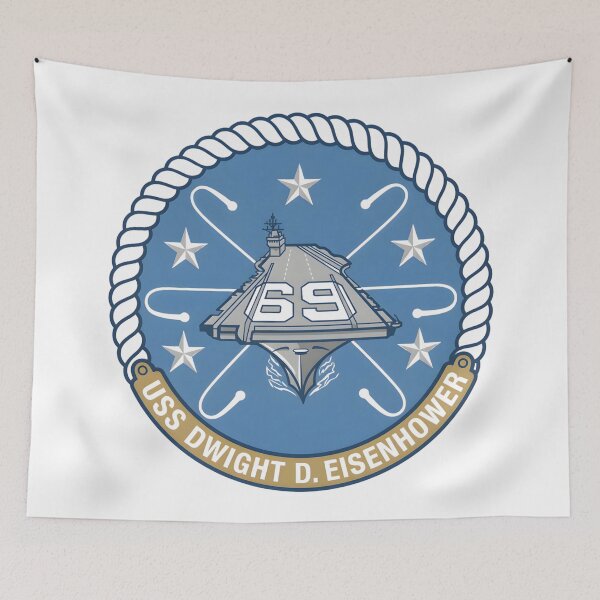 Item preview, Official Ship Seal of USS Dwight D. Eisenhower (CVN 69) designed and sold by CharlieDesings.