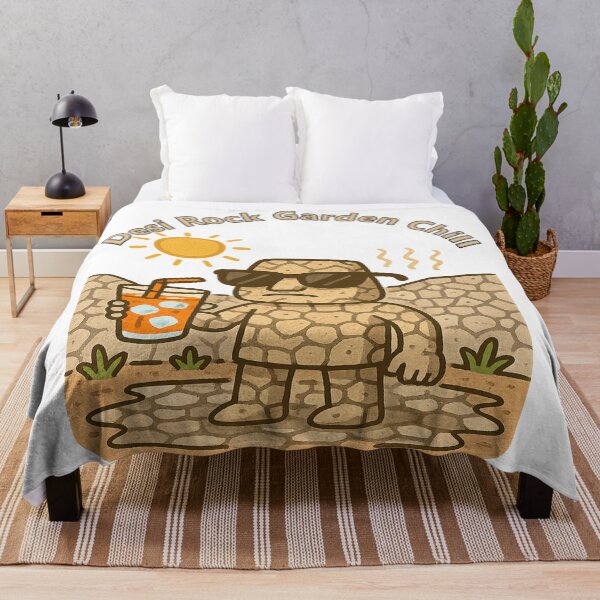 Item preview, Desi Rock Garden Chill | Funny Indian Summer Heat Humor Cool Stone Character designed and sold by Globalcitytees.