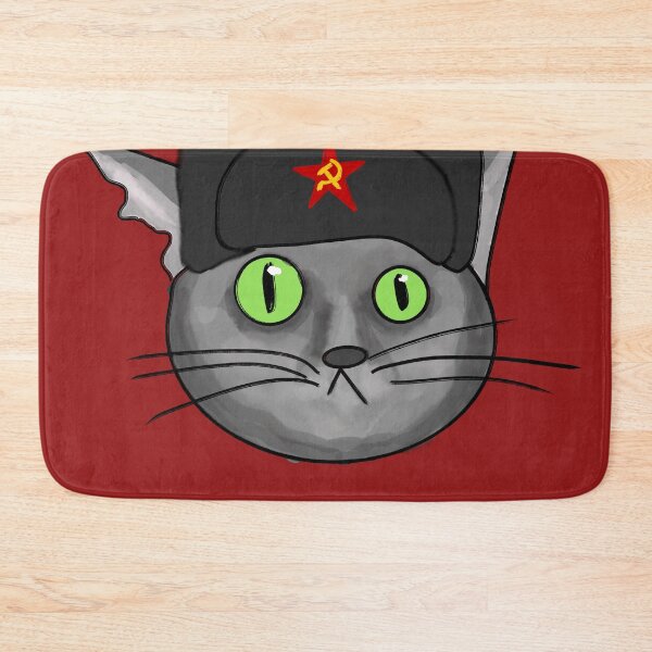 Item preview, Soviet cat gray designed and sold by ComradeScar.
