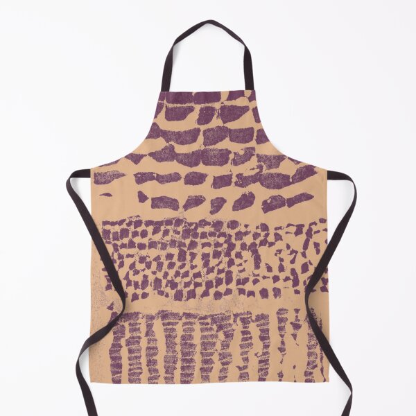 Item preview, Three Grains Textured Monoprint - Melon + Beet designed and sold by Irene Estelle.