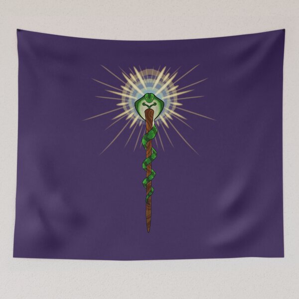 Item preview, Cool snake staff designed and sold by Thistlegrove.