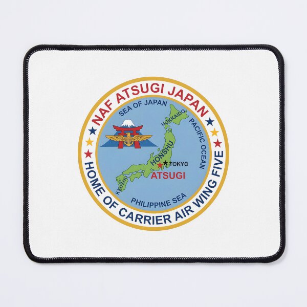 Item preview, Naval Air Facility Atsugi Japan & Carrier Air Wing Five Seal designed and sold by CharlieDesings.