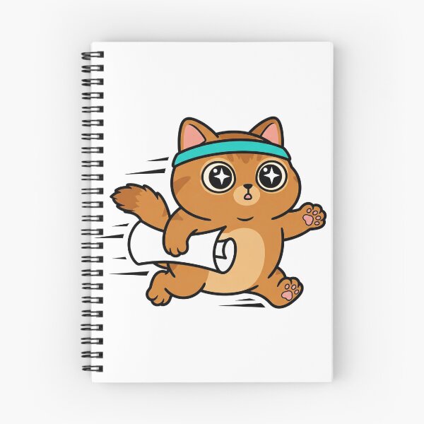 Item preview, Kawaii Abyssinian Cat Work Deadline Panic designed and sold by Inna Myrien.