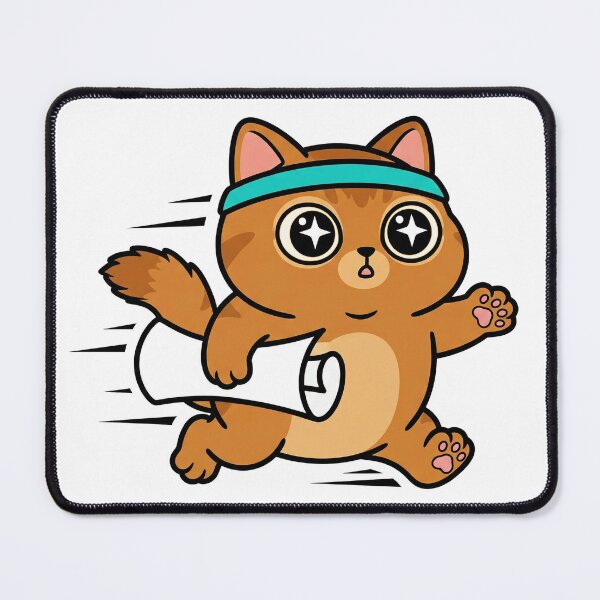 Item preview, Kawaii Abyssinian Cat Work Deadline Panic designed and sold by Inna Myrien.
