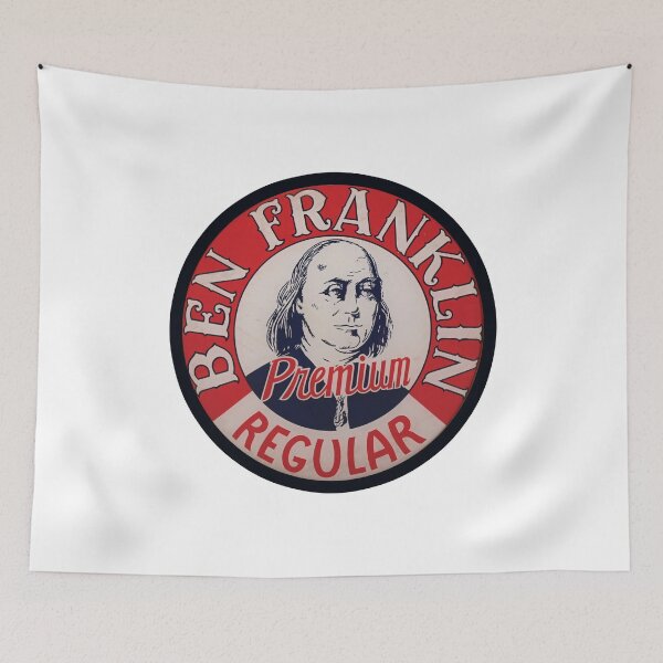 Item preview, Vintage Ben Franklin Regular Gasoline designed and sold by QuayTradingCo.