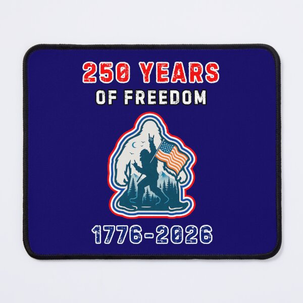 Item preview, Bigfoot 250 Years Of Freedom 1776 2026 designed and sold by WoodburyLake.