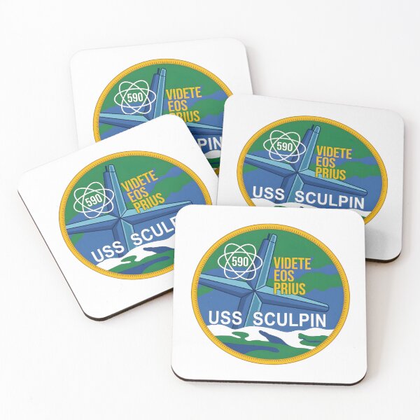 Item preview, USS Sculpin (SSN 590) Submarine Official Patch designed and sold by CharlieDesings.