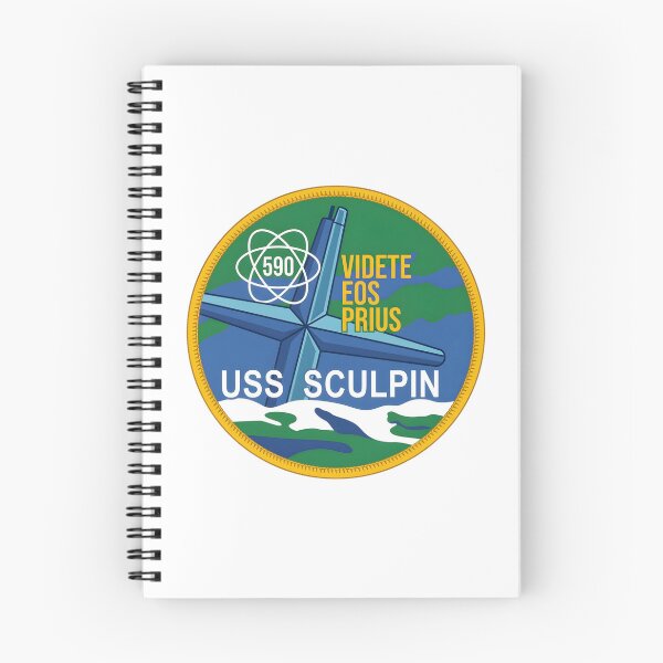 Item preview, USS Sculpin (SSN 590) Submarine Official Patch designed and sold by CharlieDesings.