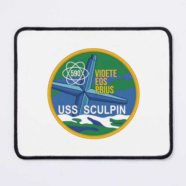Item preview, USS Sculpin (SSN 590) Submarine Official Patch designed and sold by CharlieDesings.