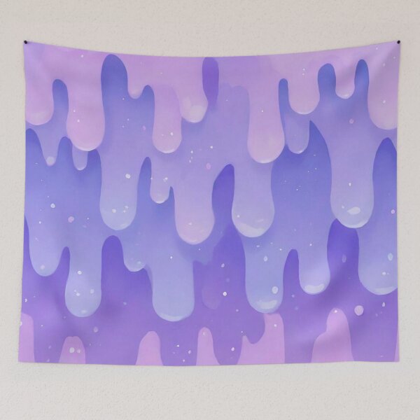 Item preview, Pastel Purple Dripping Paint Pattern designed and sold by Vileprint.