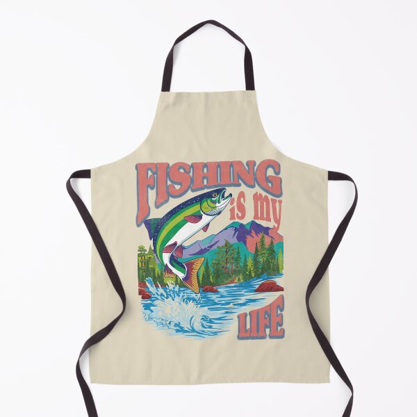 Item preview, Fishing Is My Life. vintage. designed and sold by EunsooLee.