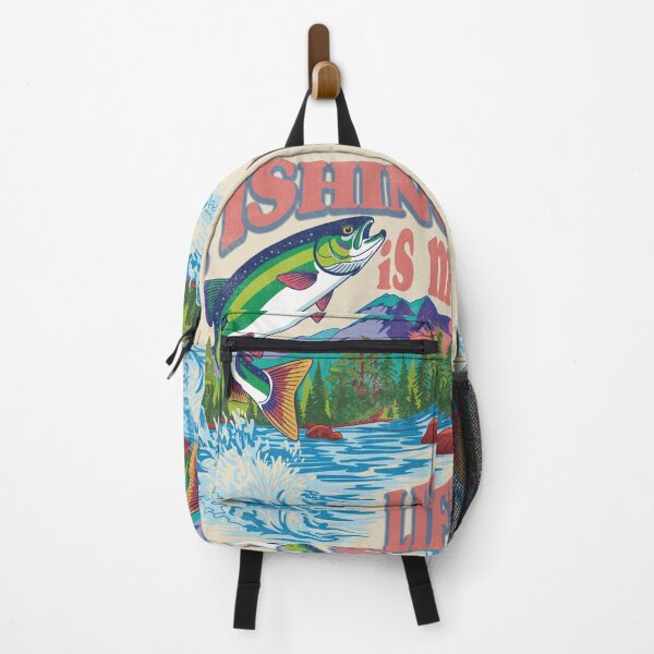 Item preview, Fishing Is My Life. vintage. designed and sold by EunsooLee.