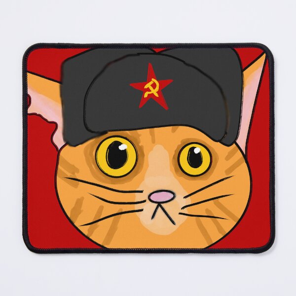 Item preview, Soviet cat orange designed and sold by ComradeScar.