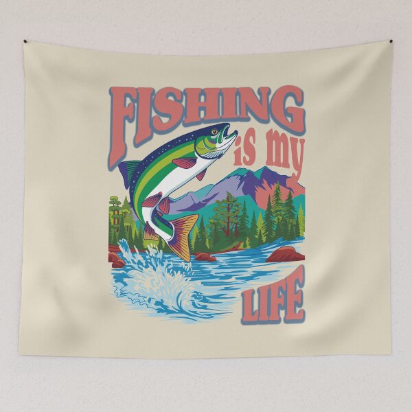 Item preview, Fishing Is My Life. designed and sold by EunsooLee.
