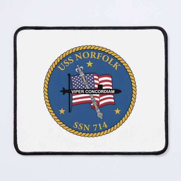 Item preview, Official Ship Seal of USS Norfolk (SSN 714) designed and sold by CharlieDesings.