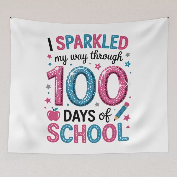 Item preview, 100 Days of School Teacher Student Kids 100th Day designed and sold by TrinaEspinoza.