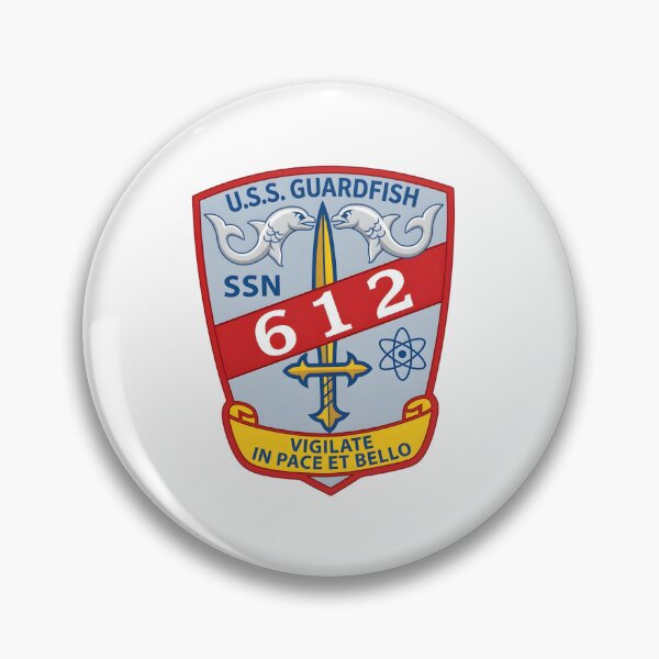Item preview, USS Guardfish (SSN 612) Submarine Official Patch designed and sold by CharlieDesings.