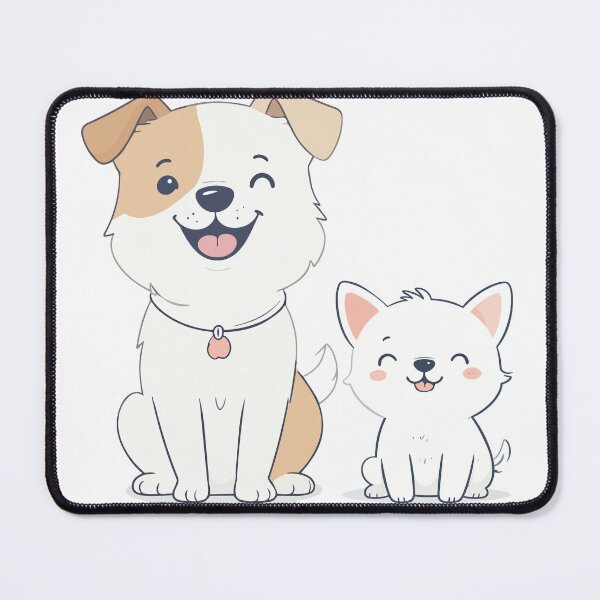 Item preview, Cute Kawaii Dog and Kitten Illustration designed and sold by BestChoiceService.
