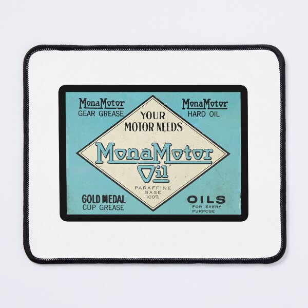Item preview, Vintage Mona Motor Oil designed and sold by QuayTradingCo.