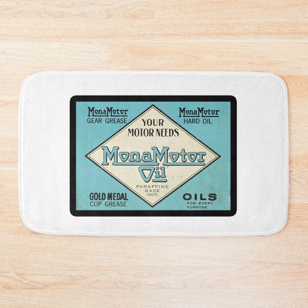 Item preview, Vintage Mona Motor Oil designed and sold by QuayTradingCo.