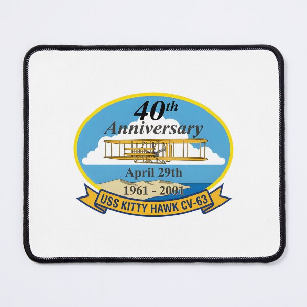 Item preview, USS Kitty Hawk (CV 63) 40th Anniversary Commemorative Seal designed and sold by CharlieDesings.