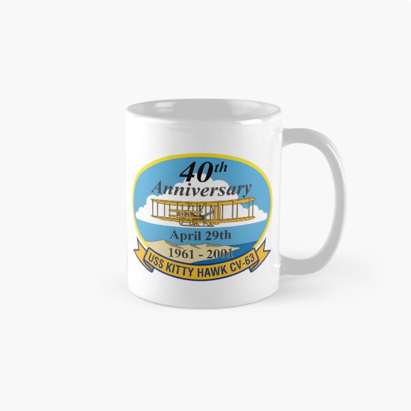 Item preview, USS Kitty Hawk (CV 63) 40th Anniversary Commemorative Seal designed and sold by CharlieDesings.