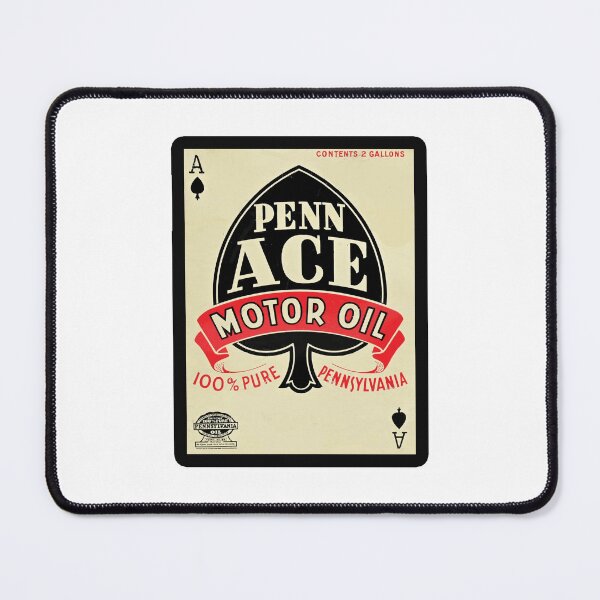 Item preview, Vintage Penn Ace Motor Oil designed and sold by QuayTradingCo.