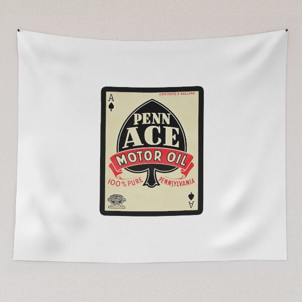 Item preview, Vintage Penn Ace Motor Oil designed and sold by QuayTradingCo.