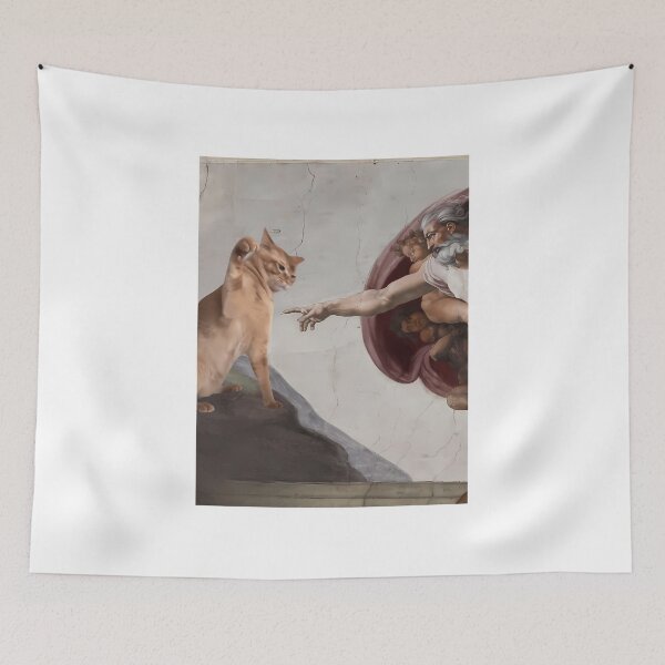 Item preview, Purrfect Creation And God Created Cats  designed and sold by WADSWORTHSTUDIO.
