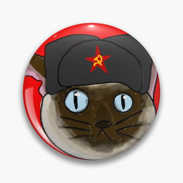 Item preview, Soviet cat siamese designed and sold by ComradeScar.