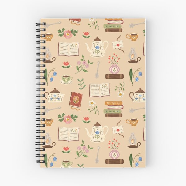 Item preview, Antique Flowery Books and Tea designed and sold by ohjessmarie.
