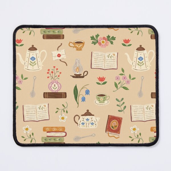 Item preview, Antique Flowery Books and Tea designed and sold by ohjessmarie.