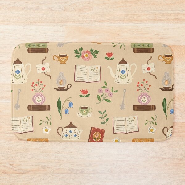 Item preview, Antique Flowery Books and Tea designed and sold by ohjessmarie.