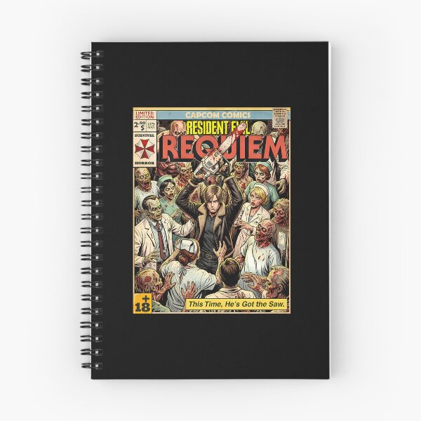Item preview, Resident Evil 9 Requiem Leon Vintage Comic Cover Art designed and sold by WADSWORTHSTUDIO.