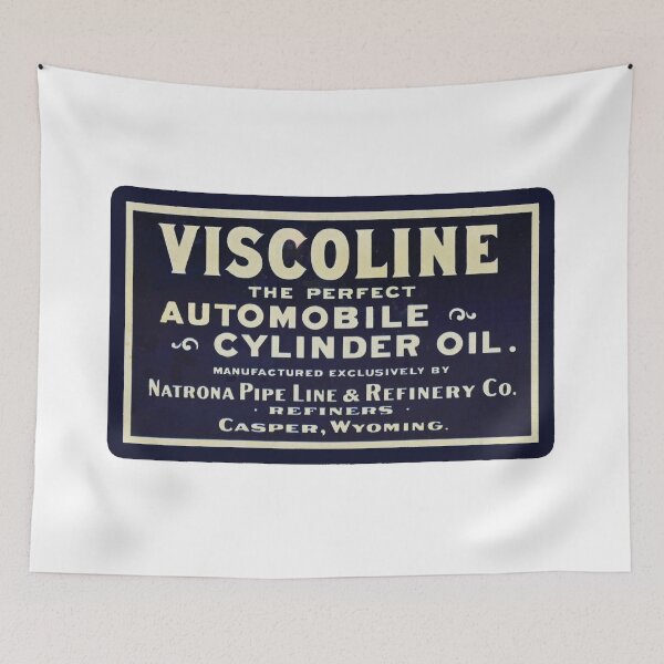 Item preview, Vintage Viscoline Cylinder Oil - Casper, Wyoming designed and sold by QuayTradingCo.