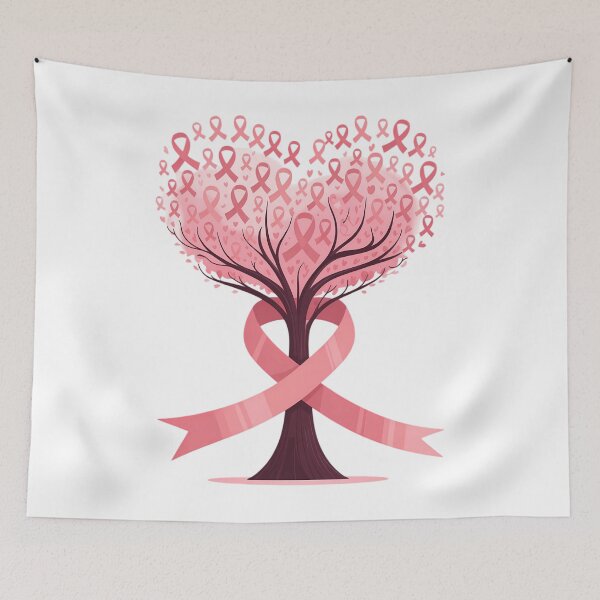 Item preview, Cancer Tree Cancer Survivor Cancer Warrior Breast Cancer Warrior For Women Breast Cancer Awareness Month Pink Tree designed and sold by TyraYoung.