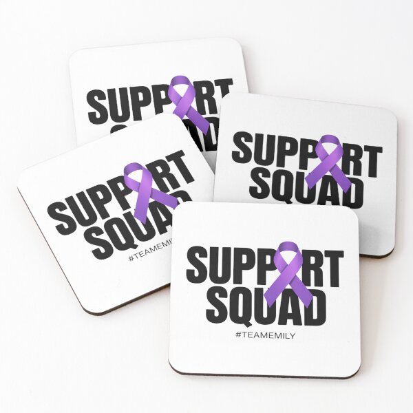 Item preview, Cancer Support Squad Pancreatic Support Cancer Pancreatic Purple Ribbon designed and sold by TyraYoung.