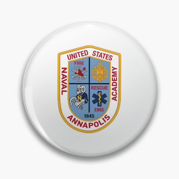 Item preview, United States Naval Academy Annapolis Fire Rescue EMS Official Seal designed and sold by CharlieDesings.