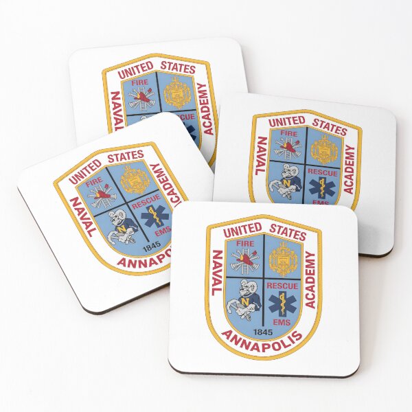 Item preview, United States Naval Academy Annapolis Fire Rescue EMS Official Seal designed and sold by CharlieDesings.