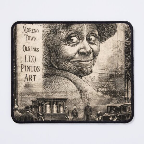 Item preview, San Jose Street Mural - Vintage Urban Life Illustration designed and sold by leonardopintos.