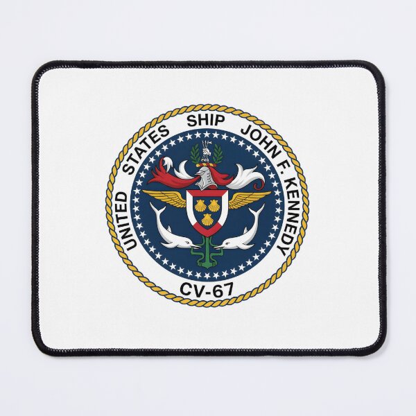 Item preview, Official Ship Seal of USS John F. Kennedy (CV 67) designed and sold by CharlieDesings.