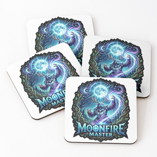 Item preview, Druid Class Crest: Moonfire Master designed and sold by InspirAI.