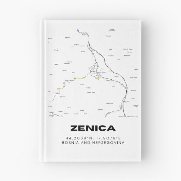 Item preview, Zenica Bosnia Minimalist Map Poster | Stylish City Map Art designed and sold by RM-Journey.